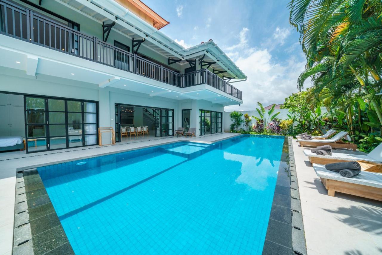Villa Okenada - Modern 5-Bedroom Pool Villa In Berawa! Чангу Экстерьер фото